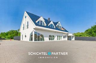Gewerbeimmobilie kaufen in 28832 Achim, Uphusen | Stilvolles Wohn- & Geschäftshaus mit Parkhof und Autohalle