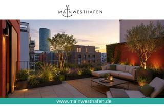 Penthouse kaufen in 60327 Gutleutviertel, Skyline, Main und Dachgarten - außergewöhnlicher Penthouse Charme