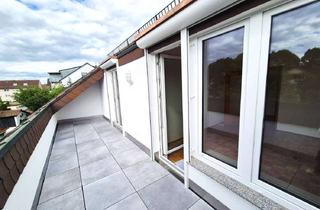Wohnung mieten in 68549 Ilvesheim, Schöne, helle 3 ZKB mit sonniger Südwest-Dachterrasse + Garage, zentral in Ilvesheim