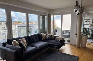 Penthouse mieten in Waldstraße 58, 90763 Südstadt, Wohnen mit Charakter: Exklusives möbliertes Penthouse in der Fürther Südstadt