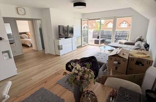 Wohnung mieten in 63165 Mühlheim, Stilvolle 2-Zimmer-Dachgeschosswohnung mit Einbauküche in Mühlheim am Main