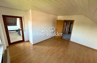 Wohnung mieten in 71543 Wüstenrot, Traumhafte 3,5-Zimmer-Dachgeschosswohnung mit Südbalkon & Wärmepumpe - in Wüstenrot-Neuhütten