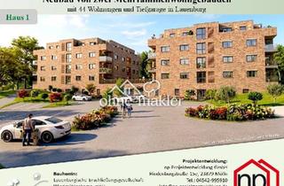 Wohnung kaufen in 21481 Lauenburg, 2 Zimmer 1. OG Neubau-Eigentumswohnung 1.11