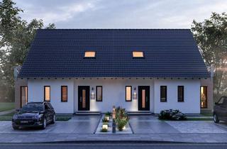 Doppelhaushälfte kaufen in 38448 Wolfsburg, Doppelhaushälfte in Wolfsburg Stadt - Waldrandlage - bauen mit massa Haus
