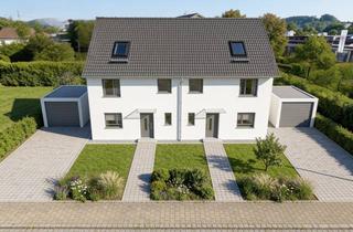 Doppelhaushälfte kaufen in 72810 Gomaringen, Neubau-Doppelhaushälfte in Gomaringen | KFWG-Q | 5,5 Zimmer | Garten | Keller