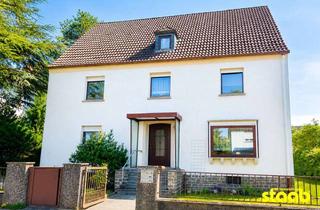 Haus kaufen in 63739 Aschaffenburg, Vorstadtanwesen mit gepflegtem Garten, Charme und Entwicklungsmöglichkeiten in Aschaffenburg