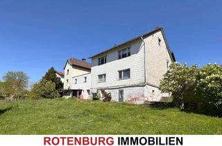 Haus kaufen in 36179 Bebra, Geräumiges Stadthaus mit großem Garten und Garage mitten in Bebra-Innenstadt