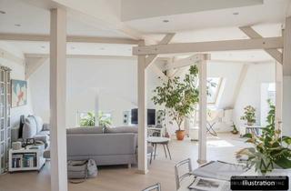 Loft kaufen in Schweizer Platz, 60596 Frankfurt, LOFTartiges Dachstudio mit Lichtkuppel nahe dem Schweizer Platz im Stilaltbau