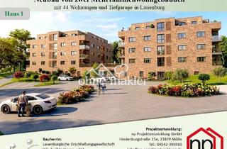Wohnung kaufen in Hinter Der Feldstraße, 21481 Lauenburg, 2 Zimmer 1. OG Neubau-Eigentumswohnung 1.11