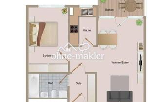 Wohnung mieten in 70173 Stuttgart, Möblierte 2-Zimmer-Wohnung mit Balkon in Stuttgart-Mitte – Renoviert & sofort bezugsbereit