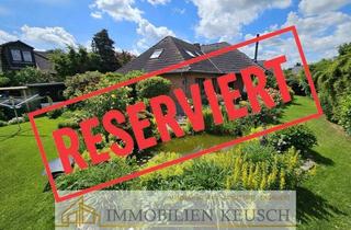 Einfamilienhaus kaufen in 27299 Langwedel, Sehr geflegte, große und ruhig gelegene Immobilie über 2 Etagen mit Traumgarten und Teich + Garage