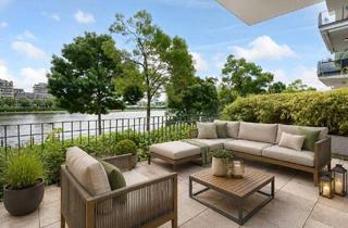 Wohnung kaufen in 60327 Frankfurt, Frankfurt am Main - Wohnen am Wasser - Terrassenwohnung direkt am Main