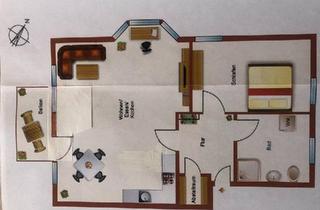 Wohnung kaufen in 88368 Bergatreute, Bergatreute - Schöne 2-Zimmer-Eigentumswohnung in Bergatreute