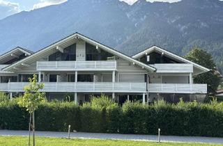 Wohnung kaufen in 82467 Garmisch-Partenkirchen, Neuw. & exklusive 2 Zimmer-Terrassenwohnung (104 m²) - Prov-frei von Privat - FeWo-Nutzung möglich
