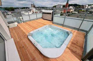 Penthouse kaufen in 65549 Limburg, Luxuriöses Maisonette-Penthouse in Limburgs Innenstadt mit Whirlpool und Domblick, 196 m²