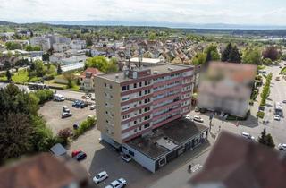 Wohnung kaufen in 88069 Tettnang, BERGE UND SEE IM BLICK! 3-Zimmer-Citywohnung sanieren und 180° Panoramasicht genießen