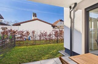 Wohnung kaufen in 85635 Höhenkirchen-Siegertsbrunn, Modernes Erdgeschossglück mit Privatgarten und Tiefgaragenstellplatz