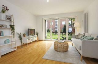 Wohnung kaufen in 79576 Weil am Rhein, GARTENTRAUM: 3-Zi.-Erdgeschosswohnung mit Terrasse, Garten und Garage in Friedlingen