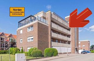 Wohnung kaufen in 26506 Norden, Zentral gelegene Zwei-Zimmer-Wohnung mit Fahrstuhl und Balkon in Norden!