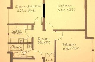 Wohnung mieten in Gahlener Straße 13, 46282 Dorsten, 3,5 Zimmer zentral nahe der Altstadt