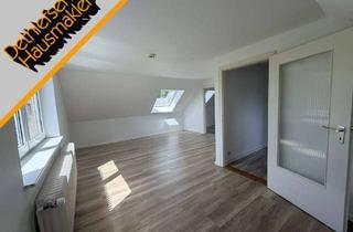 Wohnung mieten in 25746 Heide, Helle und renovierte 2-Zimmer-Dachgeschosswohnung in Heide, Kreis Dithmarschen.