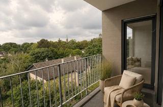 Penthouse mieten in Hagsfelder Allee 17, 76131 Oststadt, Neubau Penthouse | spektakulärer Weitblick ins Grüne trotz zentraler Stadtlage| 2-Zimmer | Erstbezug