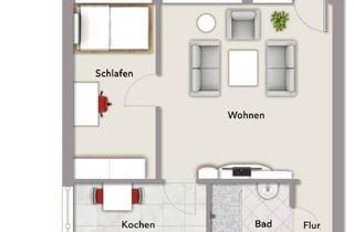 Wohnung mieten in 67269 Grünstadt, Zuhause mit zwei Zimmern in Grünstadt