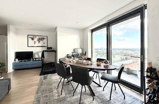 Wohnung mieten in Europa-Allee 165, 60486 Gallus, Exklusive möblierte 2-Zimmer-Wohnung im AXIS | 16. Etage | Skyline-Blick & große Terrasse