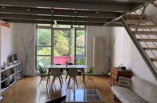 Lofts mieten in Alte Bahnhofstraße 45, 69168 Wiesloch, Seltene Gelegenheit: Helles Studio-Loft in Alter Tabakfabrik mit großem Balkon