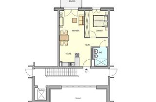 Wohnung mieten in Blumenstraße 27, 01689 Weinböhla, sonnige Neubau-2-Raumwohnung in Weinböhla