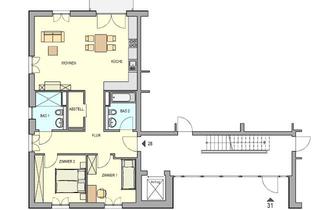Wohnung mieten in Blumenstraße 31, 01689 Weinböhla, ERSTBEZUG! helle Neubau-3-Raum-WE in Weinböhla