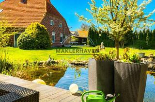 Haus kaufen in 26340 Zetel, Paradies in Friesland: Viels. Anwesen f.Selbstständige, Freiberufler u. Tier-, Hunde-, Pferdehaltung