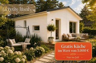 Haus kaufen in 91601 Dombühl, Dombühl - Hübsches Modulhaus mit 3 Zimmern. Bauzeit 3 Monate. Grst. zur Miete - Made in Germany