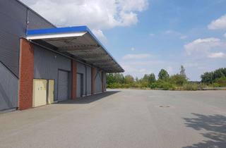 Gewerbeimmobilie mieten in 08451 Crimmitschau, Ab Juli - beheizbare Hallenfläche im Gewerbepark Crimmitschau