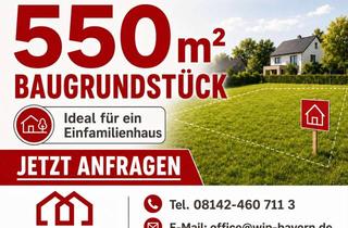 Grundstück zu kaufen in 82194 Gröbenzell, WiP - Ihr Traumgrundstück für ein EFH – inmitten einer Natur-Oase in Nord - Gröbenzell