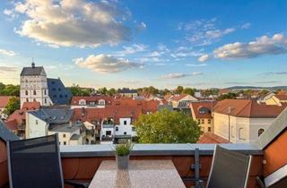 Wohnung kaufen in 04552 Borna, 4 Zimmerwohnung mit Balkon im Stadtzentrum / z. Zt. vermietet
