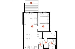 Wohnung kaufen in Torstraße 228, 10115 Mitte, Berlin-Mitte: Kompakte 2-Zimmer-Wohnung für Cityliebhaber | Neubau in Energieklasse A+