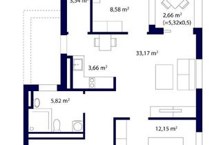 Wohnung kaufen in Bahnhofstraße 78, 69207 Sandhausen, Attraktive Kapitalanlage im betreuten Wohnen: Moderne 3-Zimmer-Wohnung mit hochwertiger Ausstattung