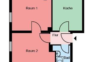 Wohnung mieten in Ginsterweg 11, 44577 Castrop-Rauxel, Barrierefreies BAD 2-Zimmer-Wohnung in Castrop-Rauxel Schwerin