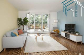 Wohnung mieten in 63110 Rodgau, Gepflegte 1 Zimmerwohnung mit Terrasse und Gartenanteil