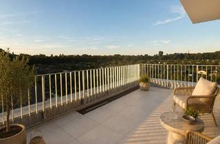 Penthouse mieten in Hagsfelder Allee 17, 76131 Oststadt, Neubau Penthouse | spektakulärer Weitblick ins Grüne trotz zentraler Stadtlage| 3-Zimmer | Erstbezug
