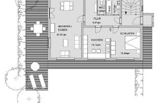 Wohnung mieten in 83342 Tacherting, 2-Zimmer-Wohnung im ZFH in Tacherting in ruhiger Siedlungslage