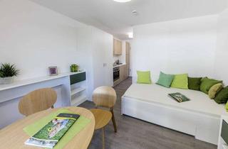 Wohnung mieten in Von-Hünefeld-Straße 28-43, 89231 Neu-Ulm, NUR für STUDENTEN - Möblierte Komfort-Apartments mit Balkons im "CAMPUS VILLAGE"