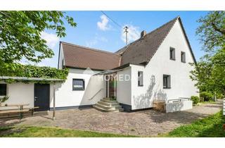Doppelhaushälfte kaufen in 86199 Göggingen, Doppelhaushälfte in Gartenidylle mit Baugenehmigung zur Erweiterung