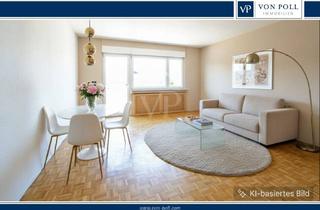 Wohnung kaufen in 51371 Leverkusen, Stilvoll wohnen - 2-Zimmer-Wohnung mit Balkon und Garage