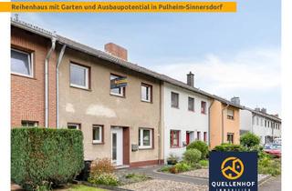 Reihenhaus kaufen in 50259 Pulheim, Charmantes Reihenhaus mit Garten, Garage, Keller & großem Ausbaupotenzial in Sinnersdorf