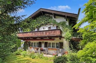 Einfamilienhaus kaufen in 82467 Garmisch-Partenkirchen, Sonnige Bestlage in Partenkirchen: Älteres Einfamilienhaus in großem Garten, mit Wohnrecht