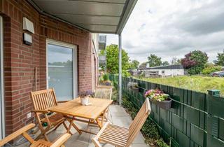Wohnung kaufen in 21737 Wischhafen, Hochwertige 2-Zimmer-Eigentumswohnung mit großzügiger Terrasse und eigenem Gartenanteil
