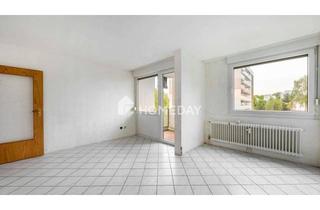 Wohnung kaufen in 41540 Dormagen, Bezugsfrei und gut geschnitten: Drei-Zimmer-Wohnung mit Loggia und Aufzug