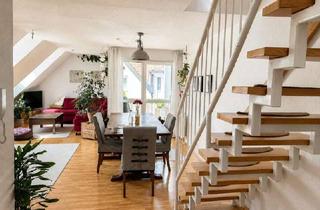 Wohnung kaufen in 88212 Ravensburg, AUSSERGEWÖHNLICHE 5-1/2 ZI. DG-MAISONETTEWHG. MIT CA. 40 M² DACHTERRASSE